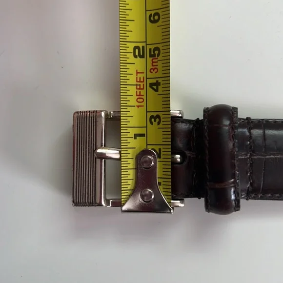 Ralph Lauren brown leather belt - Picture 9 of 10